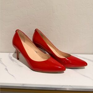 Kate Spade Glossy Red Heels